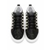 Emanuelle Vee Sneakers Donna Nere Glitter – Suola 4 cm
