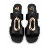 e8392e28-c190-4235-973f-438a57b3a9d5 Gold&Gold Sandali Donna Neri Tacco Largo