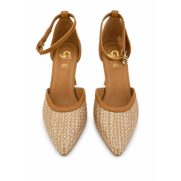 044646ed-c83e-4578-ad72-5af309a6c992 Gold&Gold Décolleté Donna Slingback in con Tacco 8 cm