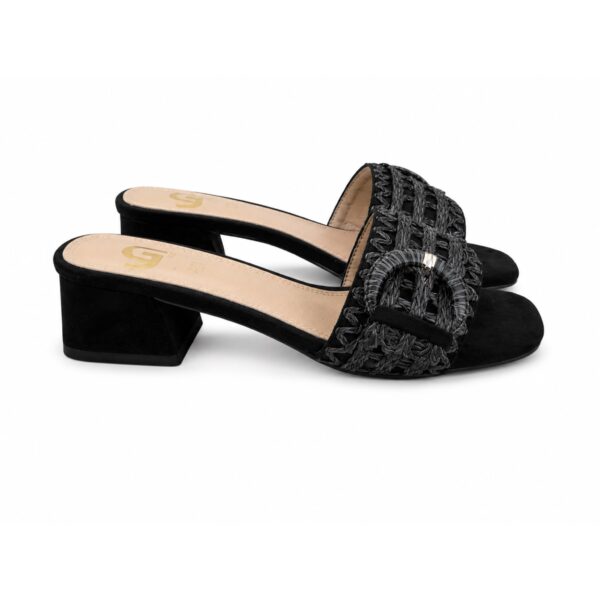 Gold&Gold Sabot Donna con Maxi Fibbia e Tacco 4,5 cm