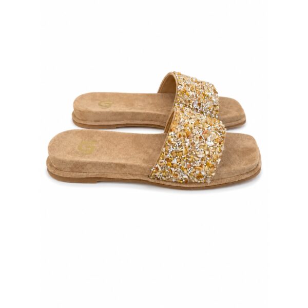 2e388b33-d318-4021-8882-ebff9ce87423 Gold&Gold Ciabatte Donna Gioiello con Fascia Decorata