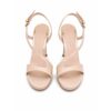 Albano Sandali Donna Vernice Nude con Plateau e Tacco 110