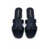 Emmanuel Blanc Paris Ciabatte Donna con Tacco 50 in Pelle