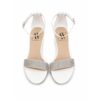 Albano Vanity Sandali Donna Bianchi con Strass Tacco 70