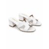Emmanuel Blanc Paris Ciabatte Donna con Tacco 50 in Pelle