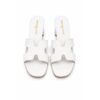 Emmanuel Blanc Paris Ciabatte Donna con Tacco 50 in Pelle