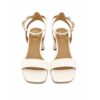 a889ddef-f3ac-492b-b9dd-675aad20cbb0 Gold&Gold Sandali Donna in Vera Pelle Bianchi con Tacco 8 cm