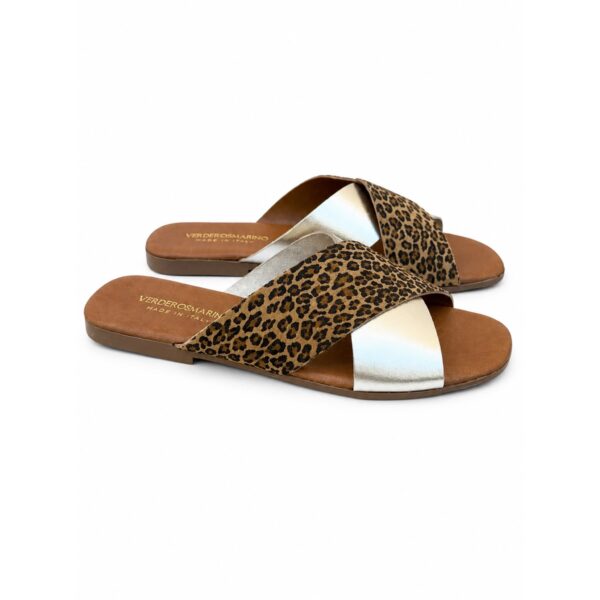 b68c558b-9072-4fe6-af92-630de7537b3c Verderosmarino Ciabatte Donna in Vera Pelle Animalier