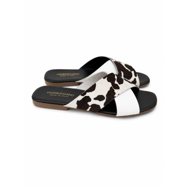 c797ad57-e26b-44bc-91d4-b38f8321e4d3 Verderosmarino Ciabatte Donna in Vera Pelle Animalier