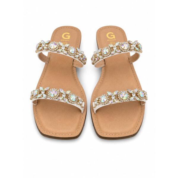 e2dfb605-3c86-4ab0-a884-8cd173aabd0e Gold&Gold Sandali Gioiello Donna Infradito Bassi con Strass