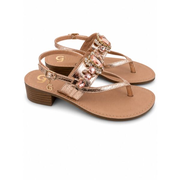 Gold&Gold Sandali Gioiello Donna Infradito – Tacco 4 cm