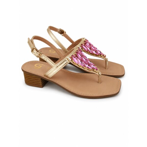 Gold&Gold Sandali Infradito Donna e Tacco 4 cm