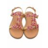 Gold&Gold Sandali Gioiello Donna Infradito con Pietre Fucsia