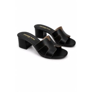 Emmanuel Blanc Paris Ciabatte Donna in Vera Pelle con Tacco 50