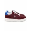 U.s. polo assn. sneakers donna nere e oro sportive