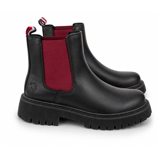 U.s. polo assn. donna stivaletti chelsea in vera pelle  3 c