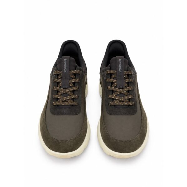 Geox sneakers uomo in pelle e camoscio  2 colori