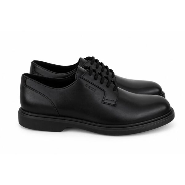3C6CC676B26ED66F88C5B67C9C004AD3_ Geox scarpe uomo in pelle nera stringate eleganti