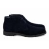 Stivaletti uomo in camoscio blu e tortora  ankle boots stri
