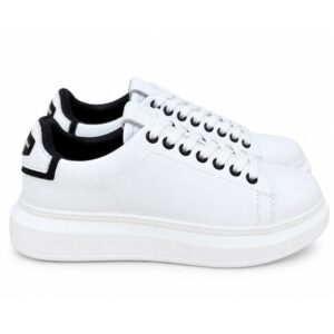80bbcdea-0adf-4bf2-8ead-995337ef1b9b Marc Ellis Sneakers Donna Bianche con Suola Platform e Dettagli Neri