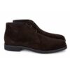 Stivaletti uomo in camoscio blu e tortora  ankle boots stri
