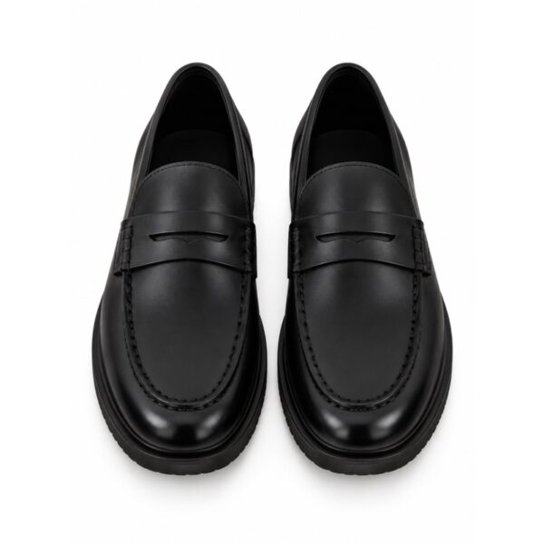 Geox mocassino uomo in pelle nera  elegante e comodo