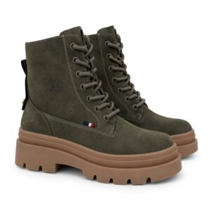 U.s. polo assn. anfibi donna verde militare con plateau