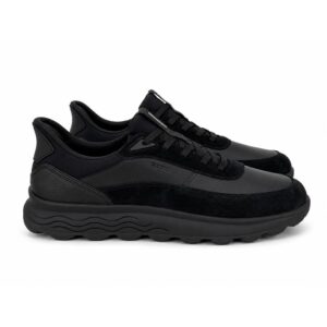 Geox sneakers uomo in pelle e camoscio  2 colori