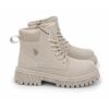 U.s. polo assn. stivaletti donna ankle boots platform  beig