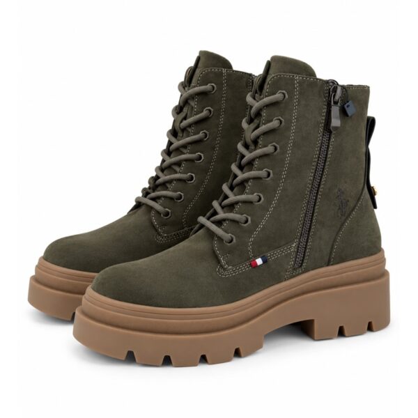 B8DEFFBE750A6CAB8293EB487515021F_ U.s. polo assn. anfibi donna verde militare con plateau