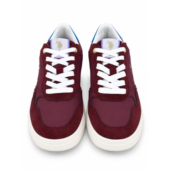 U.s. polo assn. sneakers donna nere e oro sportive