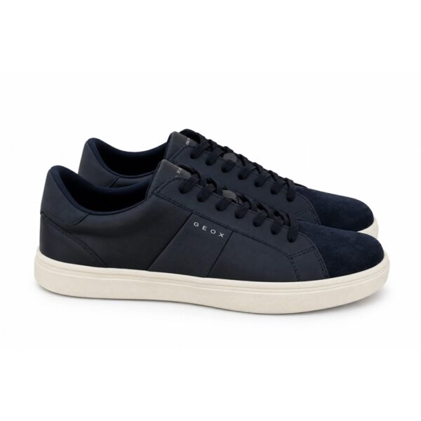 Geox sneakers uomo blu e verde oliva  scarpe casual sportiv