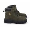 U.s. polo assn. stivaletti donna ankle boots platform  beig