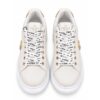 Marc Ellis Sneakers Donna con Dettagli Oro e Suola Platform