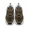 Ynot sneakers donna bordeaux con suola chunky e dettagli ros