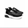 0c5525b9-34fc-4ca8-af88-c38ae7947a84 LOVE MOSCHINO Sneakers Donna Nere con Suola Maxi Bianca