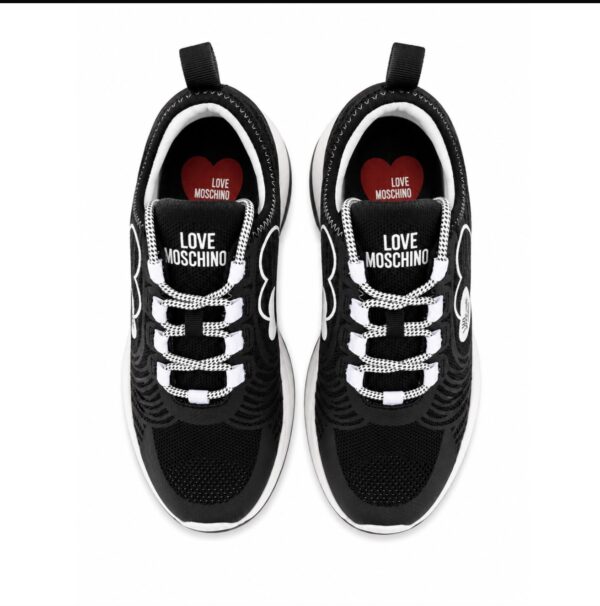 LOVE MOSCHINO Sneakers Donna Nere e Verdi