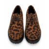 1AB16F8CBC569F8BC062E04141557CAC_ Emanuelle vee derby donna animalier marrone con lacci e suol