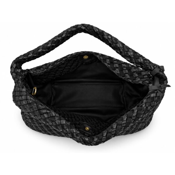 232edd9d-d096-481c-bc5a-8ce664343da1 Just Cavalli Borsa Donna Nera Intrecciata