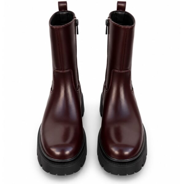 3BE1DE91DBBD9EB5612434954EA1F02D_ 4us stivali donna bordeaux con suola carrarmato alta 5 cm