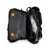 42ccfc9c-1511-4ab1-95ce-9947f6410240 Just Cavalli Borsa Donna Nera in Ecopelliccia con Fibbia Dorata