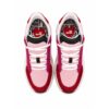 LOVE MOSCHINO Sneakers Donna Rosa e Bordeaux con Suola Alta