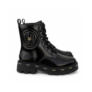 Liu-Jo Anfibi Donna Neri con Maxi Suola – Altezza 5 cm