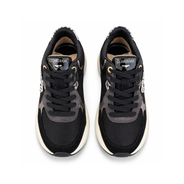 Guardiani sneakers donna con zeppa alta