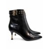 552CDD970E6018E6369F690BA627FA6E_ GaudÌ tronchetto donna nero effetto lucido con doppia fibbia