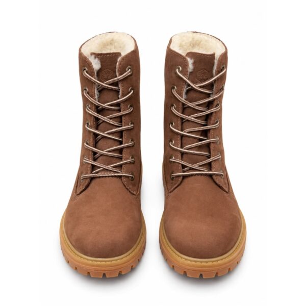 61F73818071B61C803DB5FA4F98BA845_ Lumberjack stivaletti donna marroni scamosciati con interno