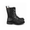 CULT Anfibi Donna Neri con Catene Decorative – Stile Rock