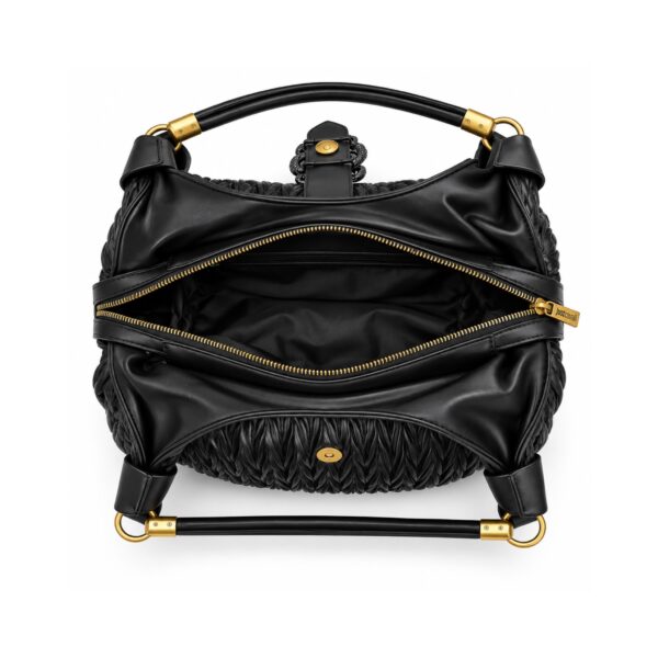 69ed0e54-13b7-479b-a1b7-0ff4e7b83d31 Just Cavalli Borsa Donna Nera con Logo Serpenti