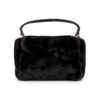 7936ee09-a7d1-4c8b-b3f5-479c19887e42 Just Cavalli Borsa Donna Nera in Ecopelliccia con Fibbia Dorata