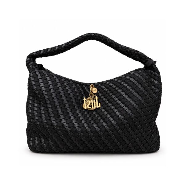 79a72670-4667-4283-8385-208886d0753e Just Cavalli Borsa Donna Nera Intrecciata